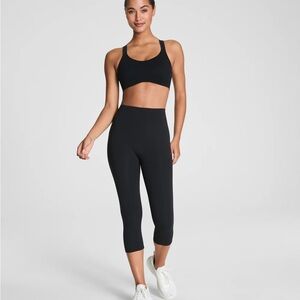 SPANX Black cropped leggings
